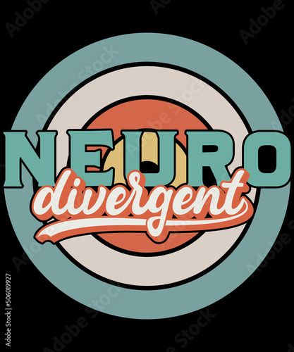 Neurodivergent Autism Awareness T-shirt
