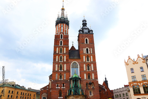 Saint Mary Krakow famous cathedral 