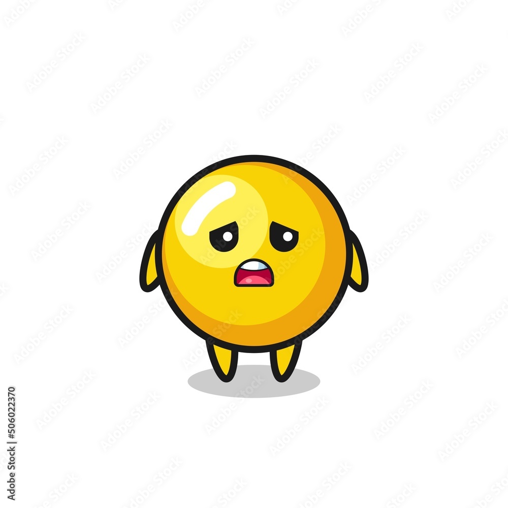 disappointed expression of the egg yolk cartoon disappointed expression of the egg yolk cartoon