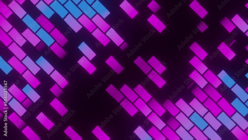 Looped Abstract Video Background for music