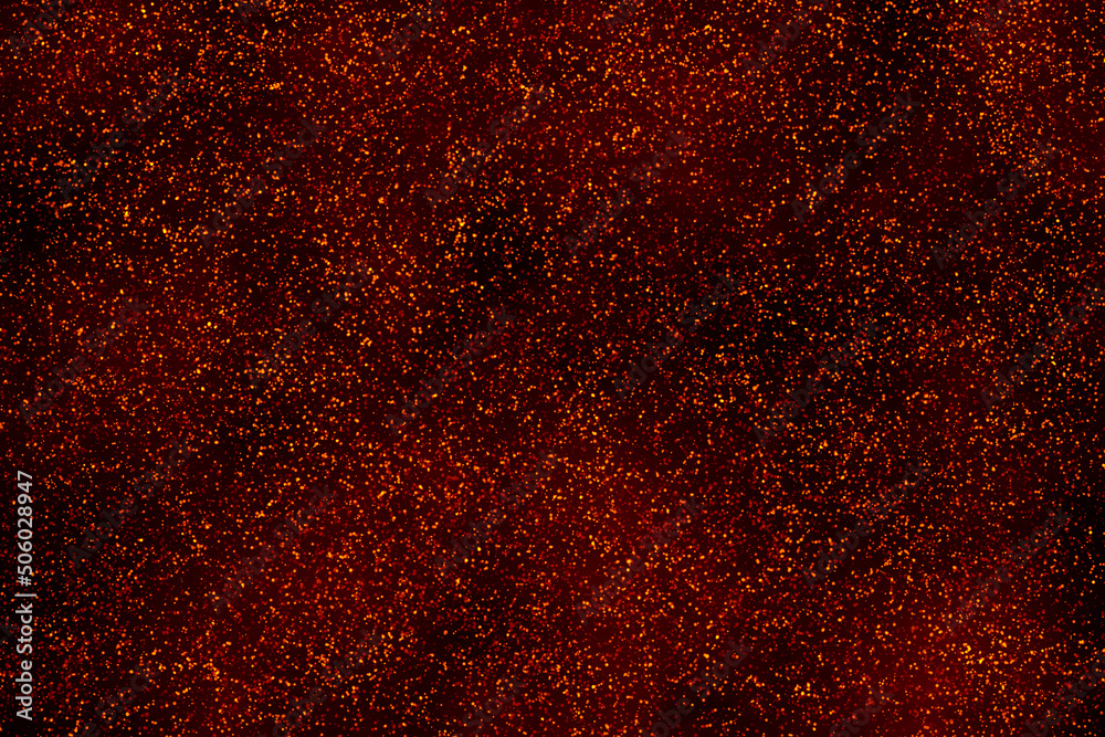Dark red brown galaxy space illustration background.  New Year, Christmas and all celebrations backgrounds concept.
