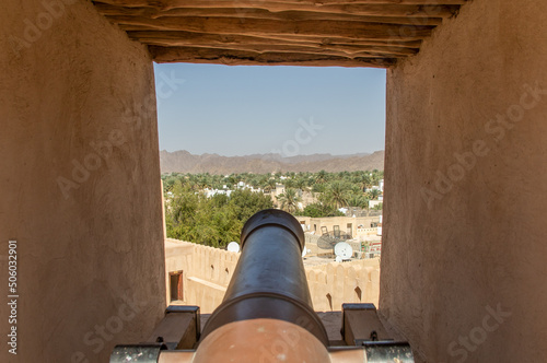Nizwa, Oman - built in the 17th century and Oman's most visited national monument, the Nizwa Fort is a great example of Islamic Architecture. Here in particular its interiors