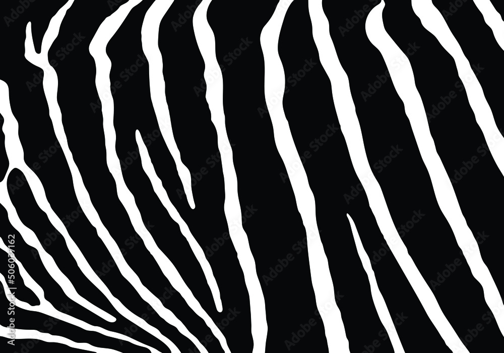 Vector black zebra print pattern animal seamless. Zebra skin abstract for printing, cutting, and crafts Ideal for mugs, stickers, stencils, web, cover. wall stickers, home decorate and more. Vector black zebra print pattern animal seamless. Zebra skin abstract for printing, cutting, and crafts Ideal for mugs, stickers, stencils, web, cover. wall stickers, home decorate and more.