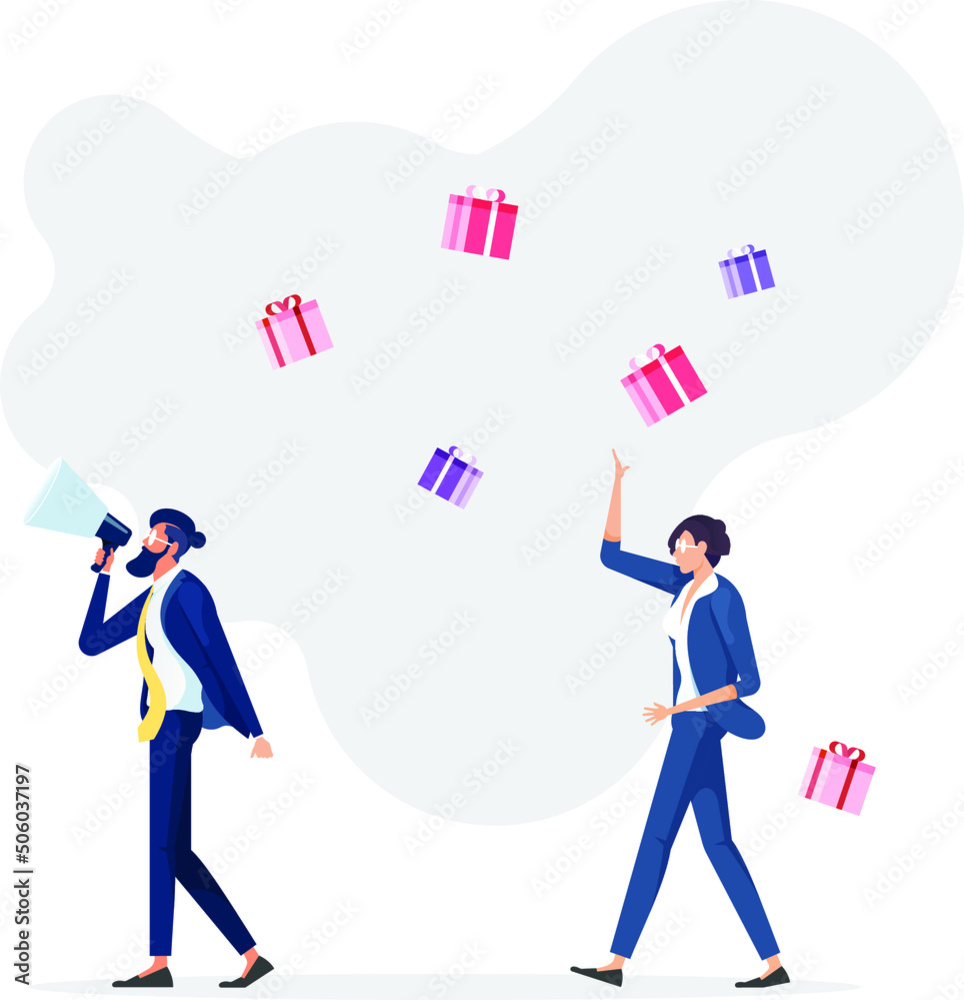 Collection of teamwork illustrations. Bundle of men and women taking part in business meetings, negotiations, brainstorming, and talking to each other.