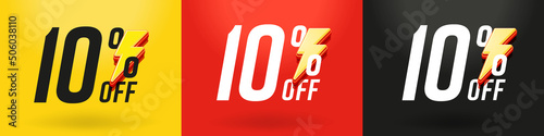 10 percent off flash discount offer