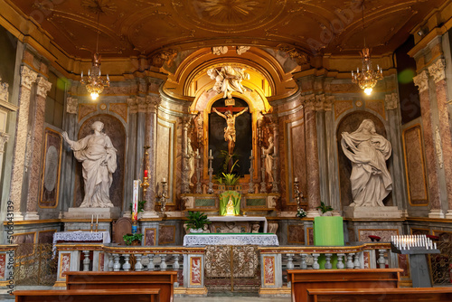 One of the chapels in the Cathedral of Saint John the Baptist (Turin Cathedral) photo