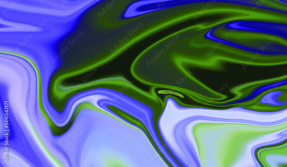 Fototapeta premium colorful liquid background smooth wave and glossy 