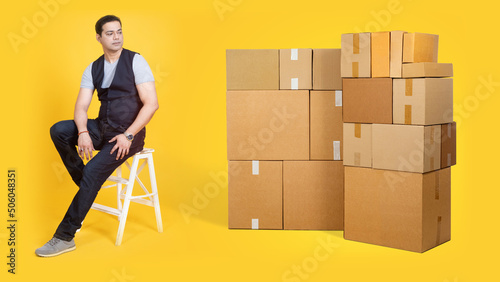 Young businessman. Indian m...