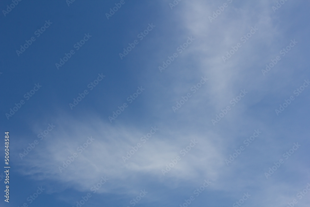 blue and white sky background