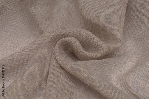 Cloth a sacking. Texture to host your image or text.