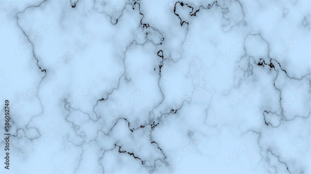 Marble light blue vector pattern. Marble texture.