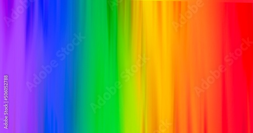 Gradient rainbow lgbt colors, abstract horizontal background.