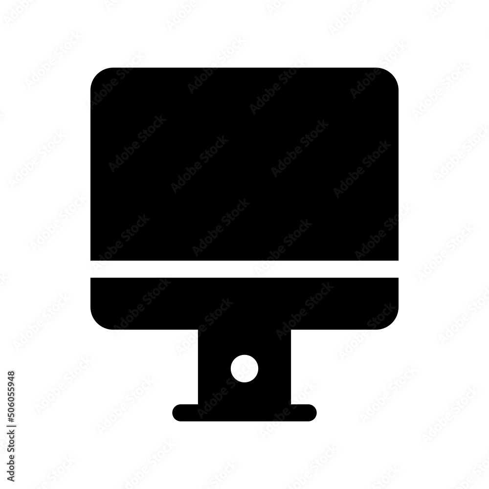 Computer Icon Vector Symbol Design Illustration Computer Icon Vector Symbol Design Illustration