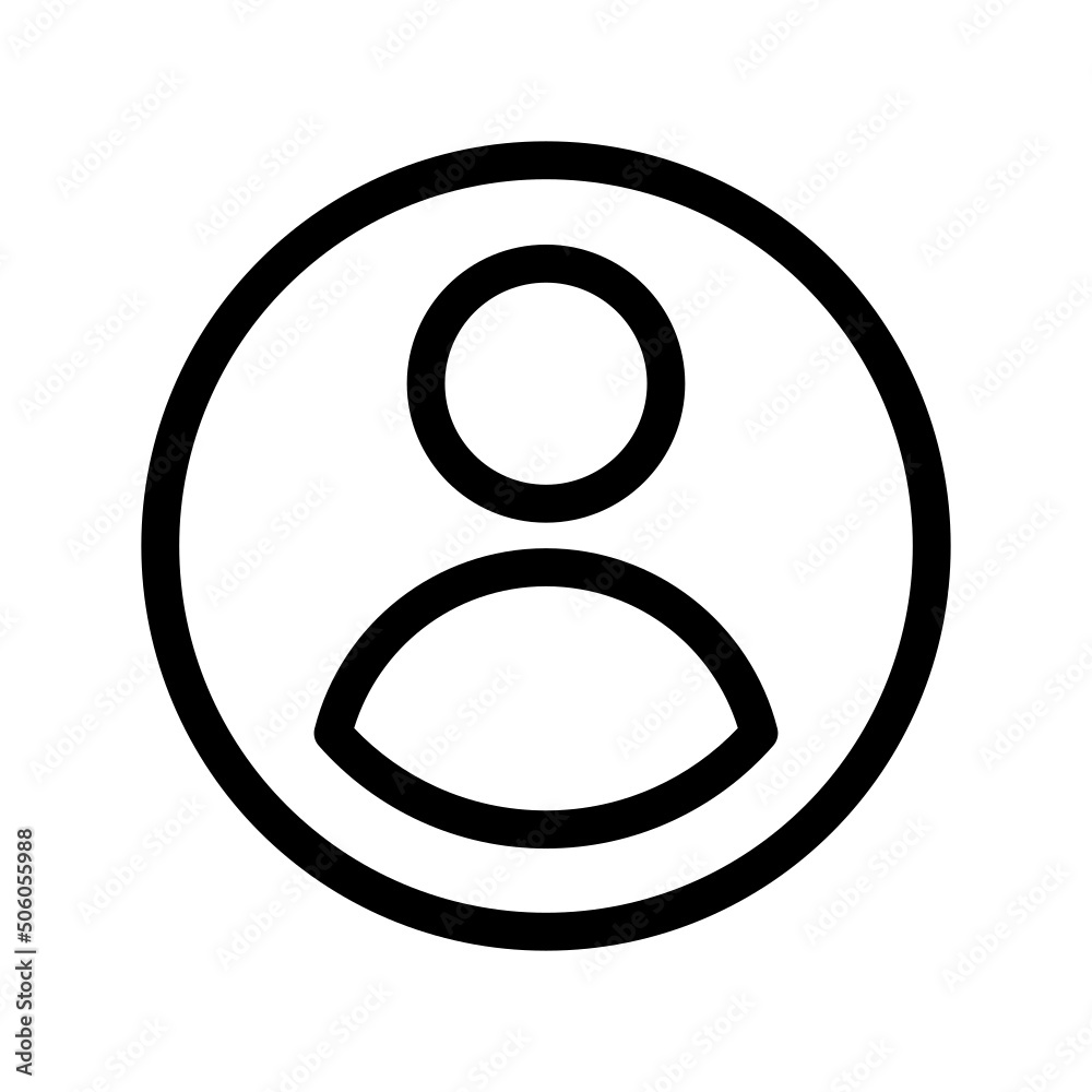 Account Icon Vector Symbol Design Illustration Account Icon Vector Symbol Design Illustration