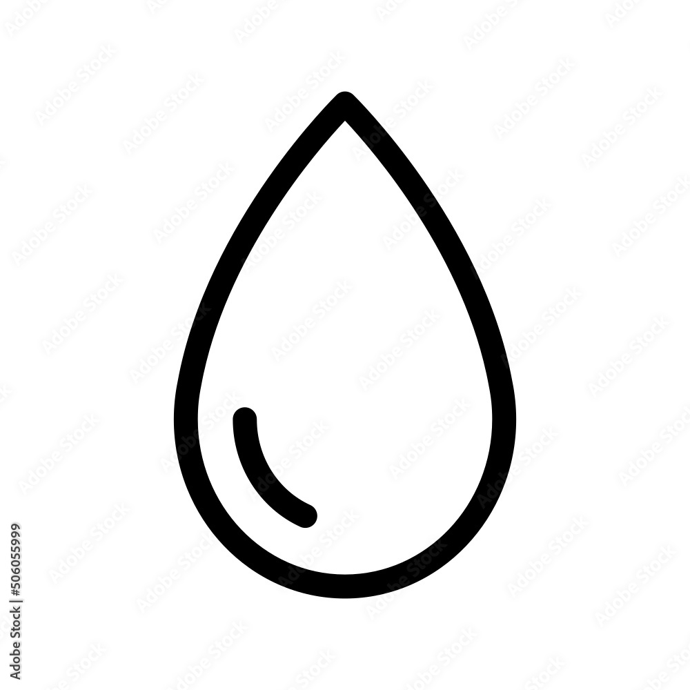 Drop Icon Vector Symbol Design Illustration Drop Icon Vector Symbol Design Illustration