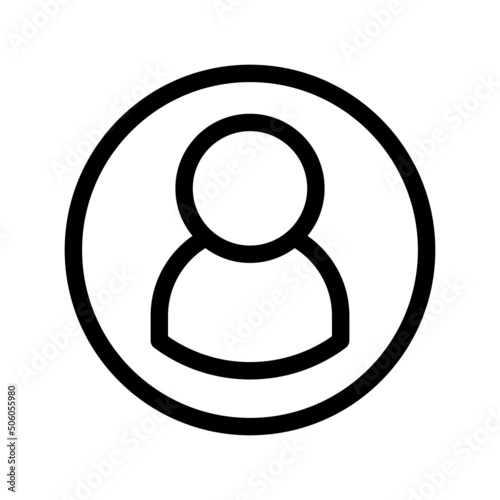 Account Icon Vector Symbol Design Illustration