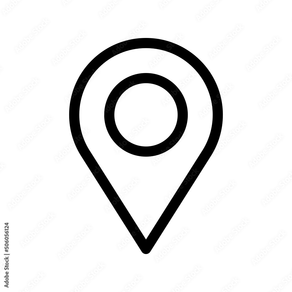 Place Icon Vector Symbol Design Illustration Place Icon Vector Symbol Design Illustration