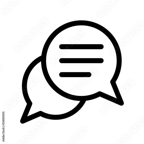 Comment Icon Vector Symbol Design Illustration