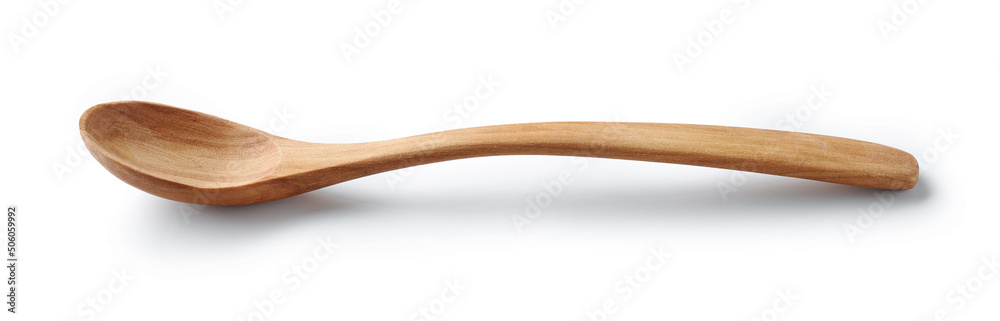 new wooden spoon - obrazy, fototapety, plakaty 