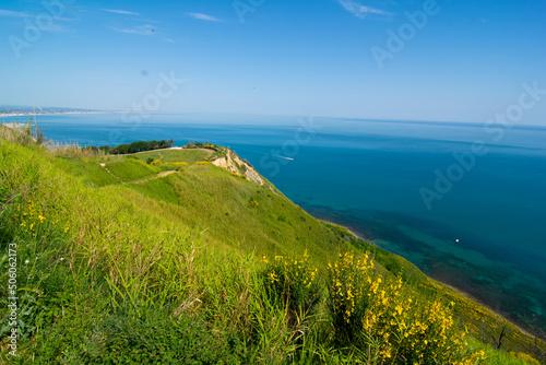 San Bartolo regional park Marche region