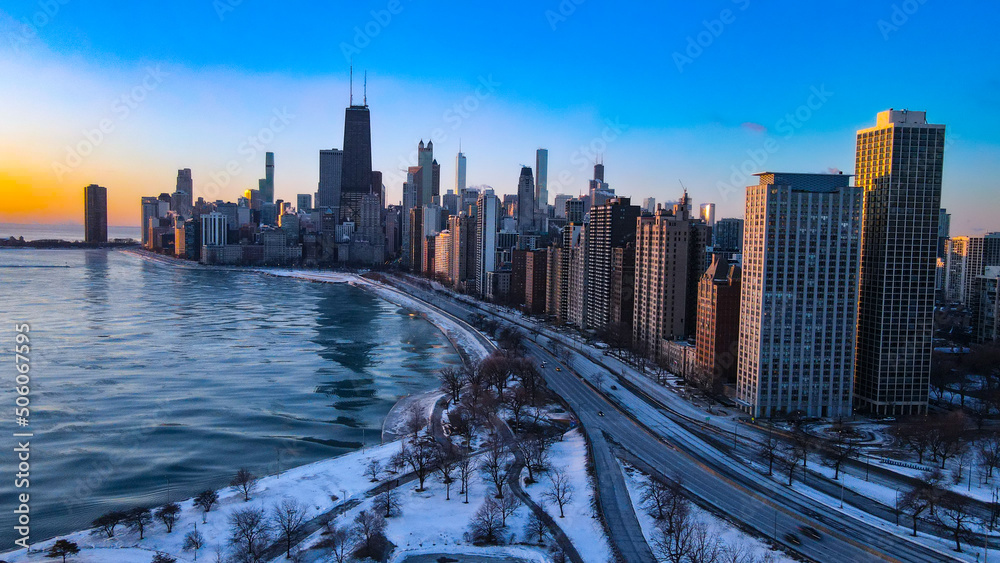 Fototapeta premium Chicago Skyline