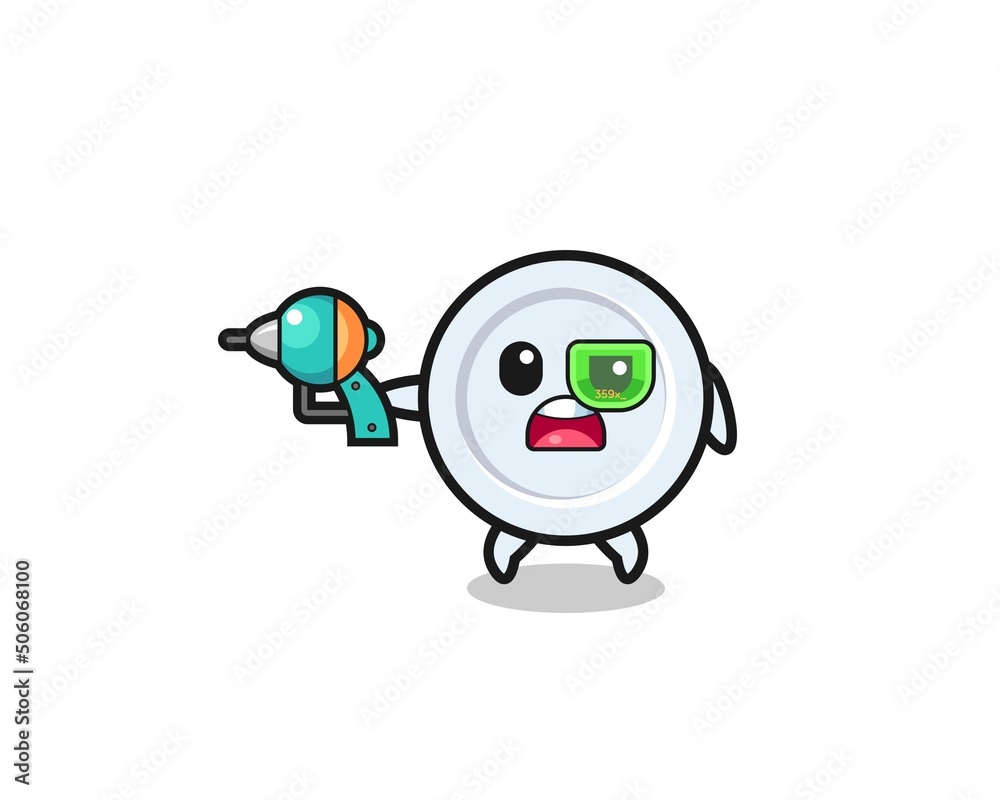 cute plate holding a future gun cute plate holding a future gun