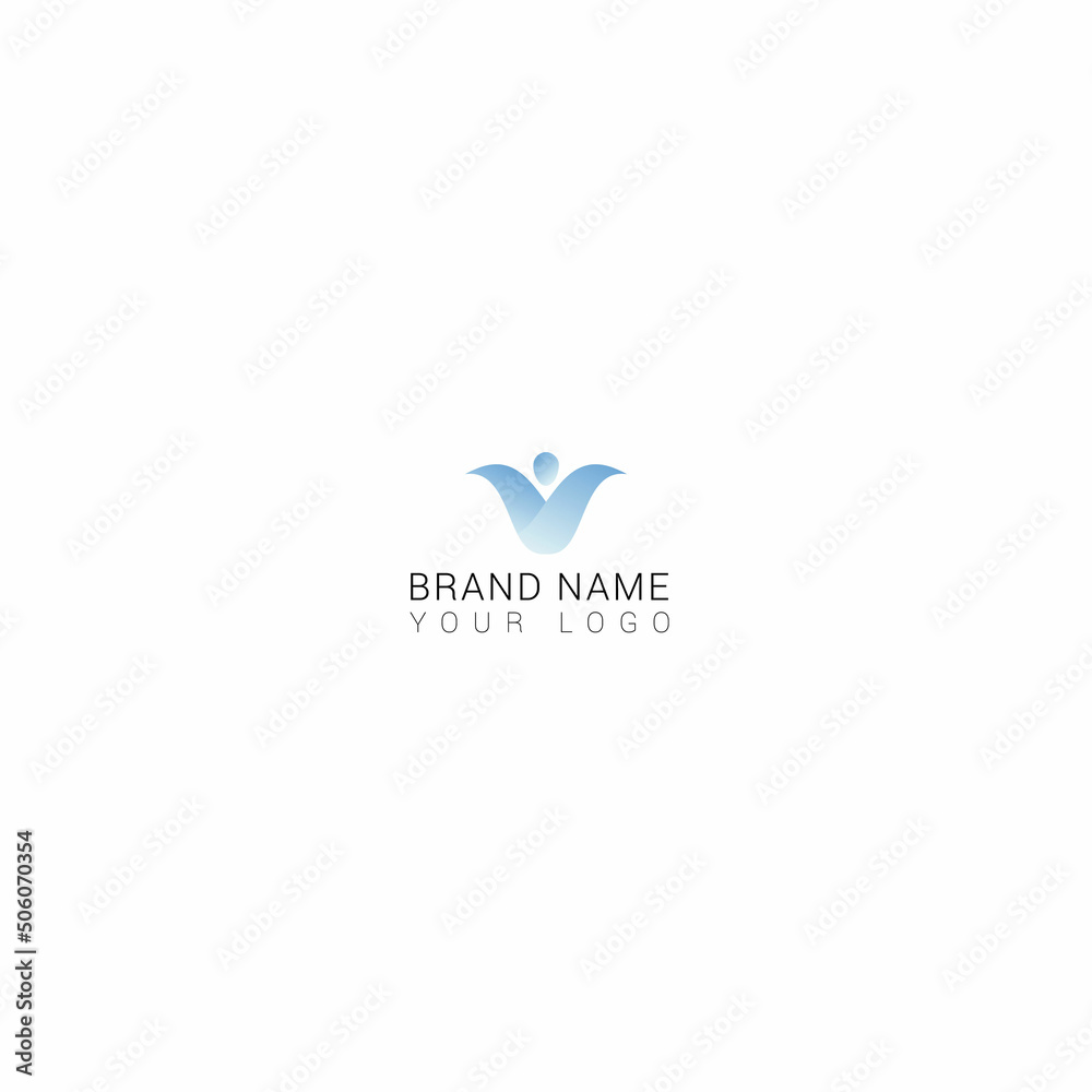 Logo. Abstract illustration with logo on white background for concept design. Minimal style. Team work. Logo. Abstract illustration with logo on white background for concept design. Minimal style. Team work.