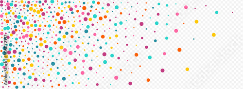 Multicolored Round Independence Vector Panoramic