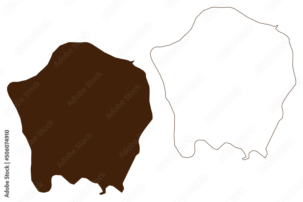 Mehetia island (France, French Republic, Pacific Ocean, Society Islands Archipelago, French Polynesia) map vector illustration, scribble sketch Meheti'a or Me'eti'a map Mehetia island (France, French Republic, Pacific Ocean, Society Islands Archipelago, French Polynesia) map vector illustration, scribble sketch Meheti'a or Me'eti'a map