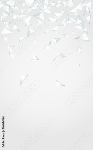 Light Triangle Technology Vector Gray