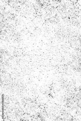 Scattered black grunge texture on white background