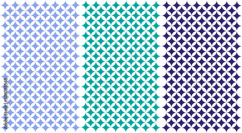 Vector illustration of circles and rhombuses, perfect for print, fashion design, online projects, brochures, posters, backgrounds.