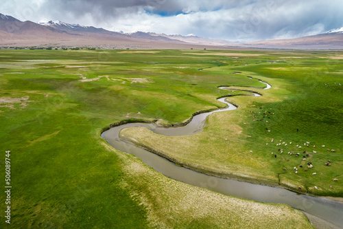 beautiful scenery in Xinjiang China photo