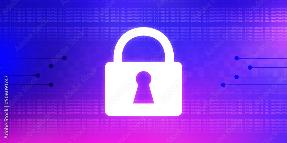 2d illustration Safety concept: Closed Padlock on digital background
2d illustration Safety concept: Closed Padlock on digital background