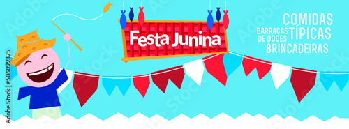 cabeçalho festa junina feed redes sociais