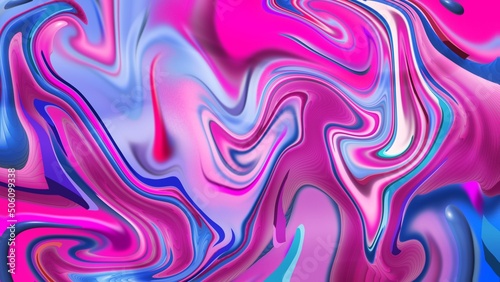 Pink liquid background. Highly detailed colorful vibrant abstract paintings for use as backgrounds, textures and overlays 