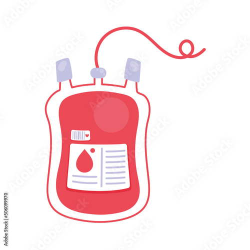 bag of blood donate