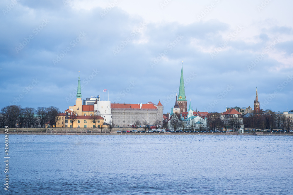 View of the city. The Capital of Latvia. Riga