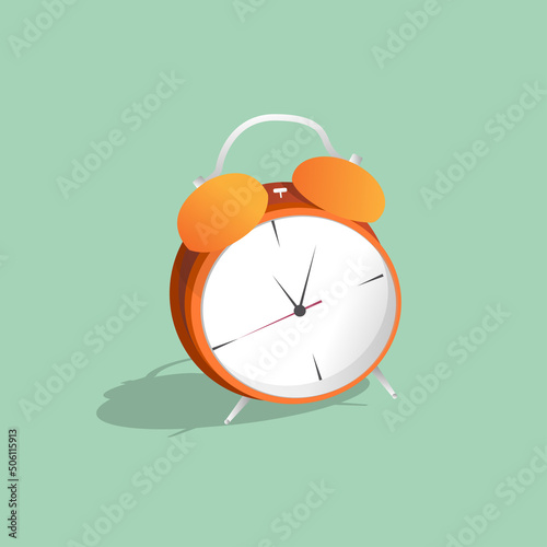 Alarm Clock Vector Illustration 