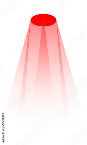colorful spotlight effect
