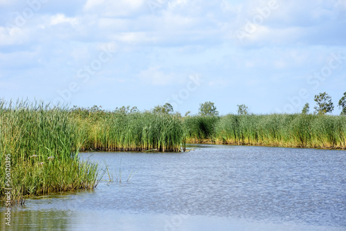 Novoladozhsky Canal, Lake Ladoga, Russia photo