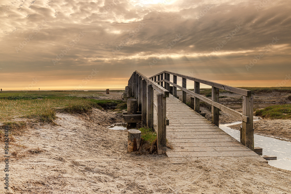 Strandbrücke St. Peter Ording (Nordsee)