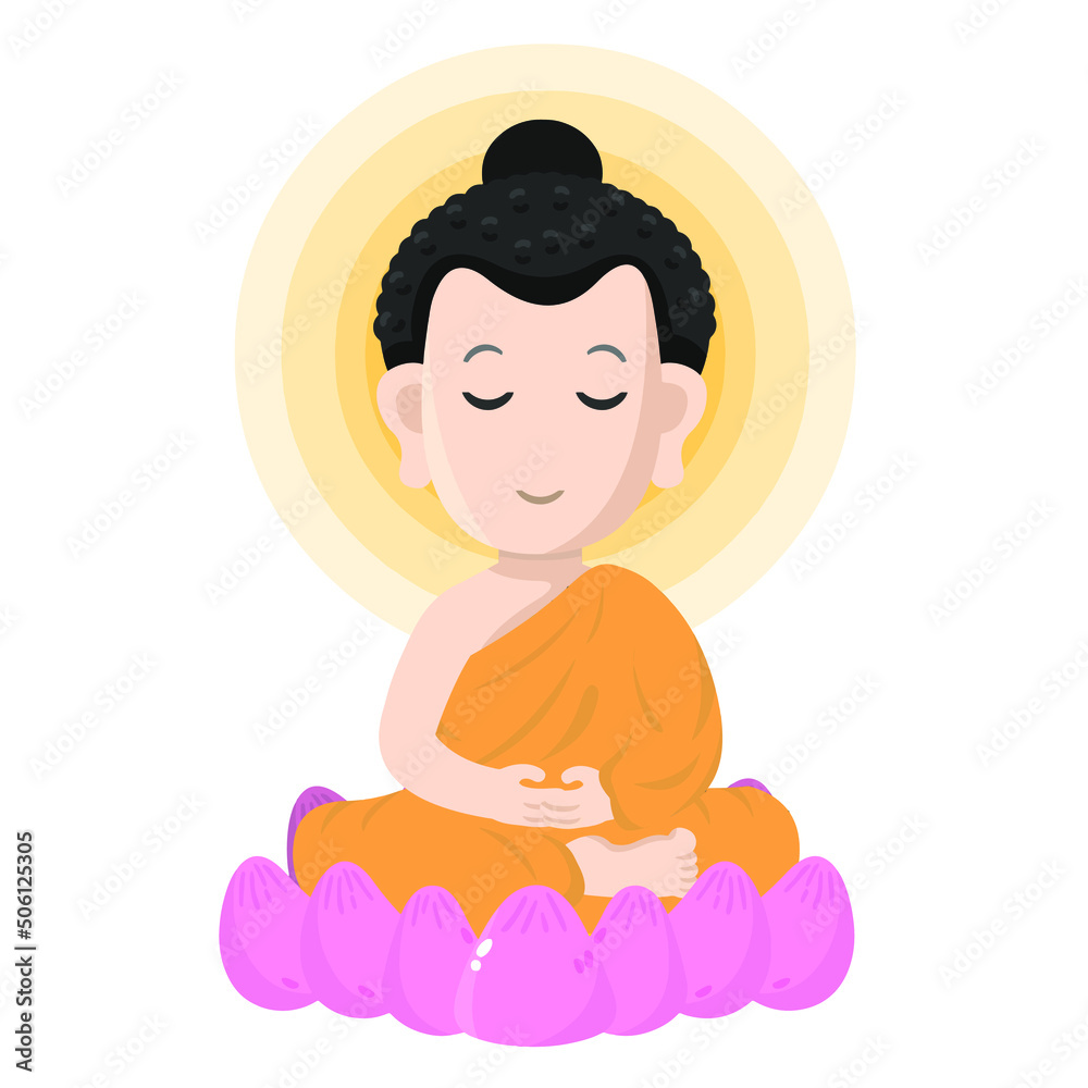 Buddha is Enlightenment in vector Buddha is Enlightenment in vector