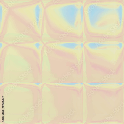 Pattern of glass block wall
