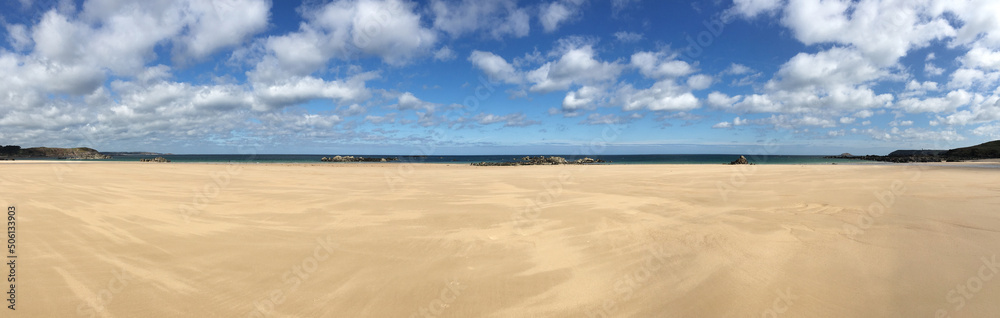 vent sur la plage