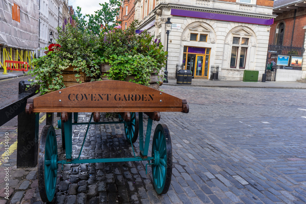 Covent Garden in London square