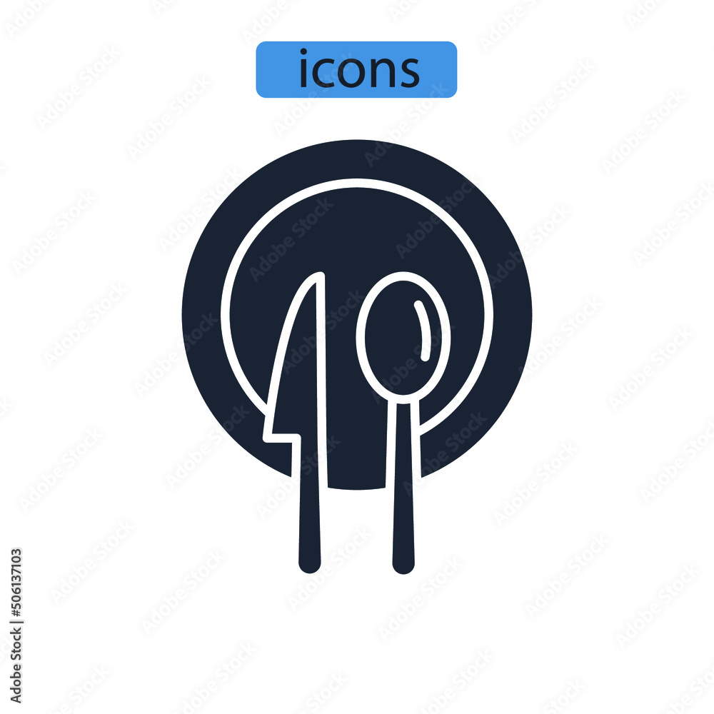 banquet icons symbol vector elements for infographic web banquet icons symbol vector elements for infographic web