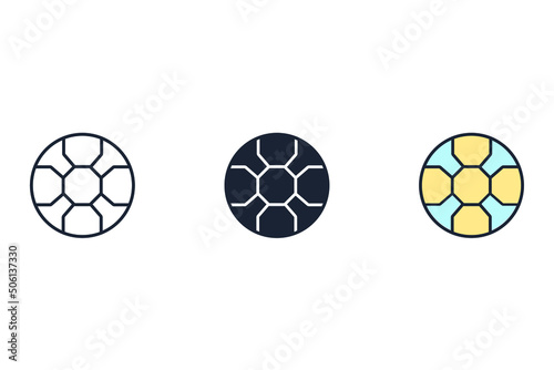 Sports icons  symbol vector elements for infographic web