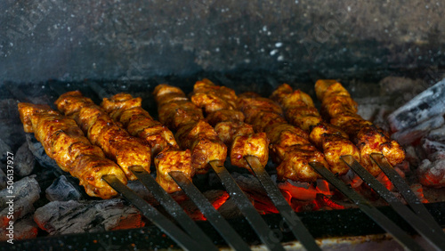 chicken skewer