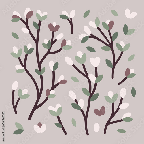 Spring branches set